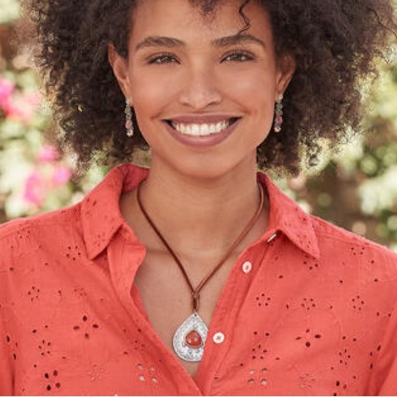 Sundance Jewelry Sundance Carnelian Lariat Necklace Poshmark